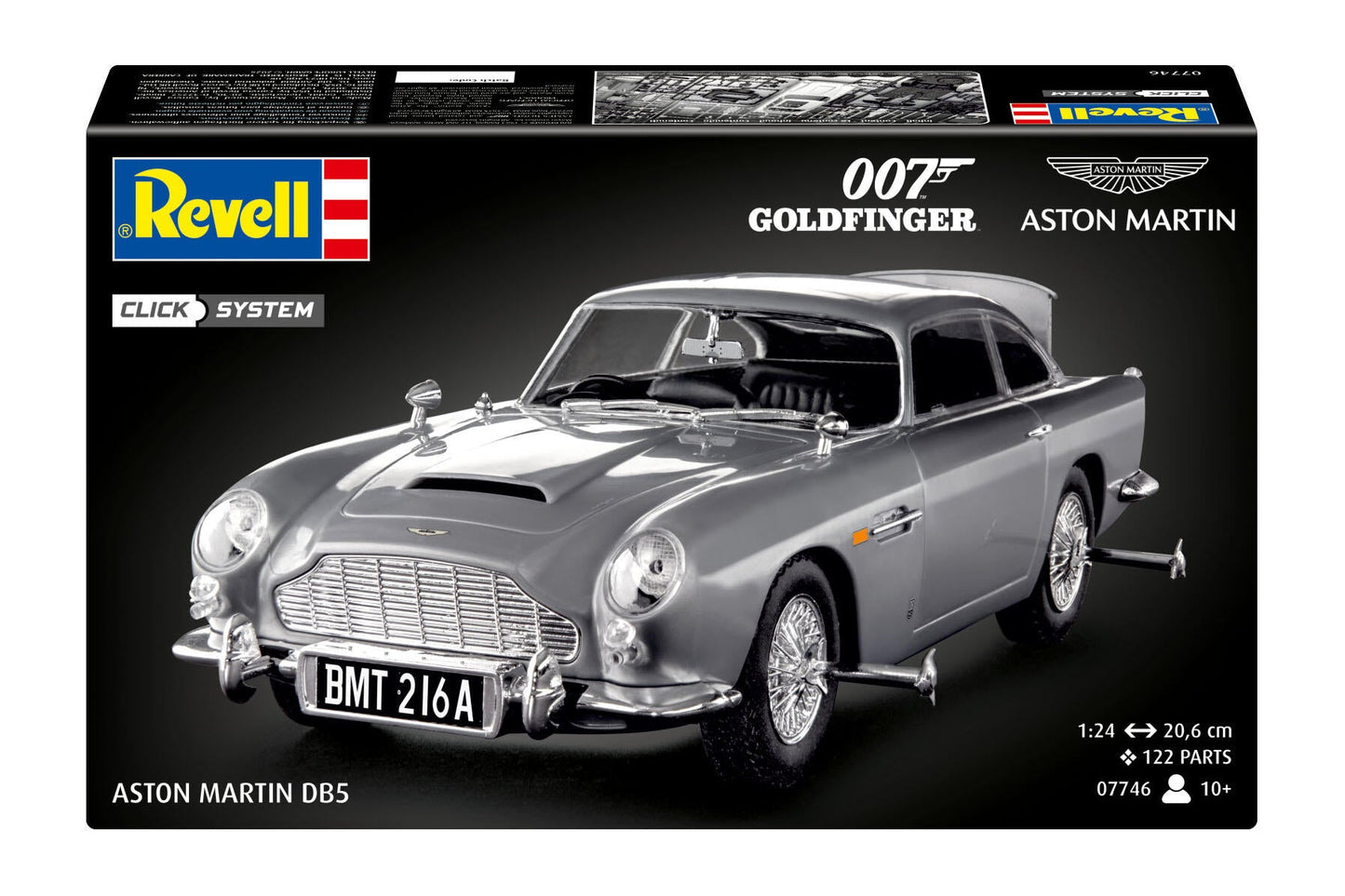 James Bond Aston Martin DB5 (Click System) Model Kit