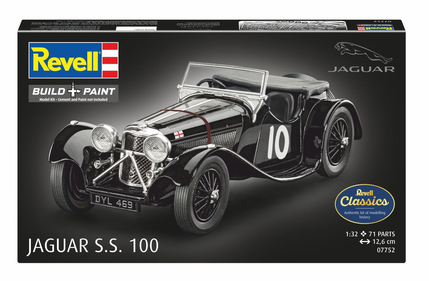 Jaguar SS 100 Model Kit