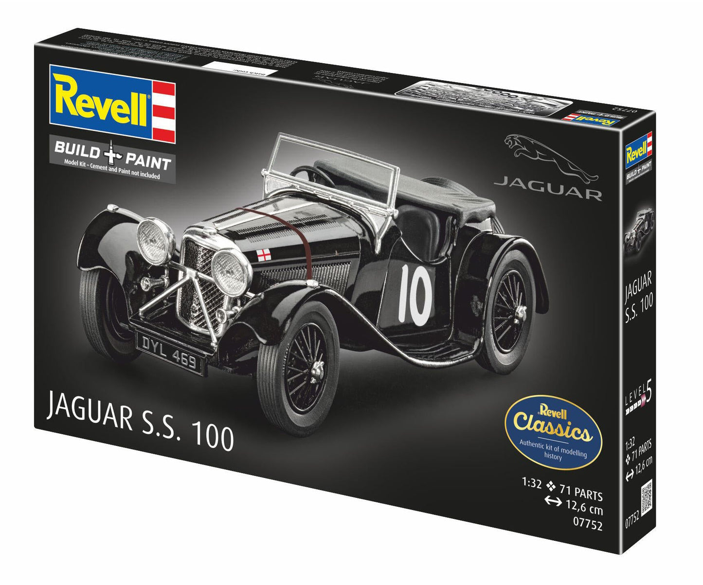 Jaguar SS 100 Model Kit