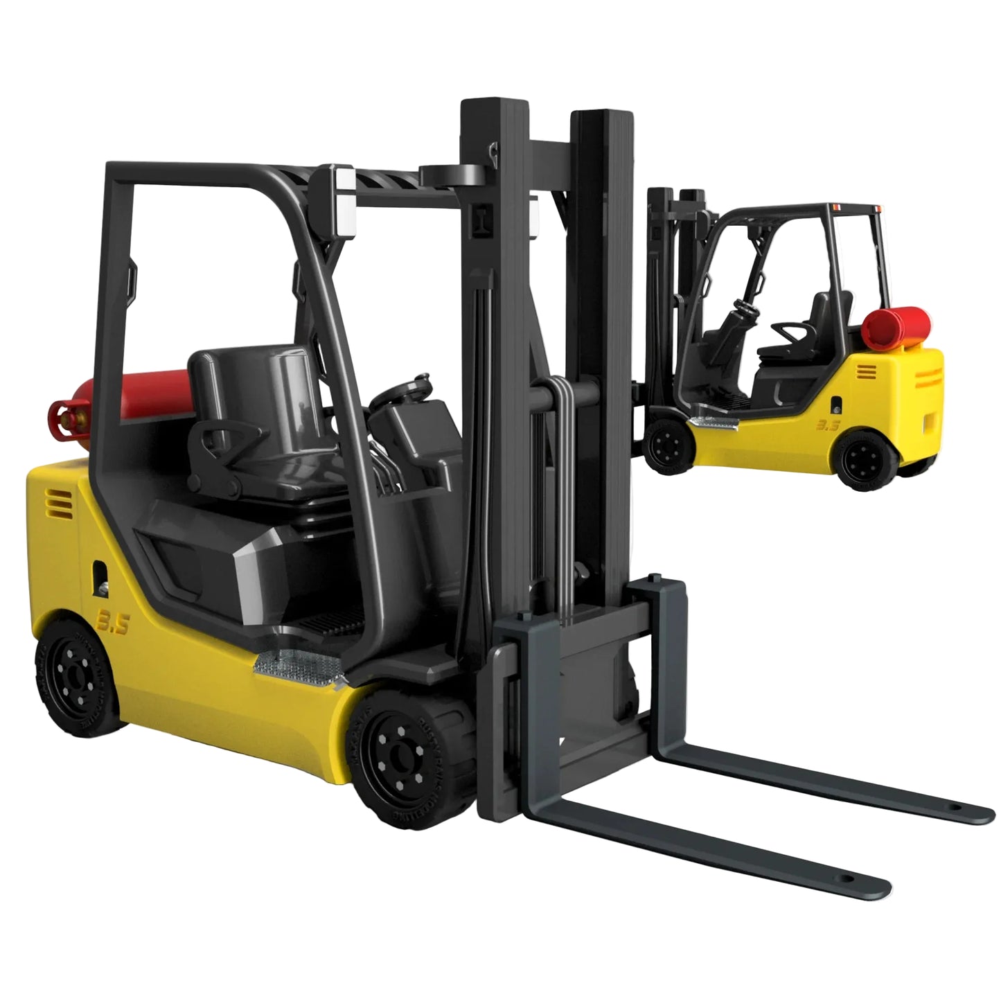 RRM079 OO Gauge Forklift (Single Pack) - Unpainted