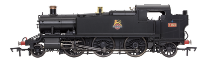 Large Prairie 6153 BR Black Early Crest Steam Locomotive