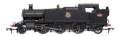 Large Prairie 6153 BR Black Early Crest Steam Locomotive - DCC Fitted