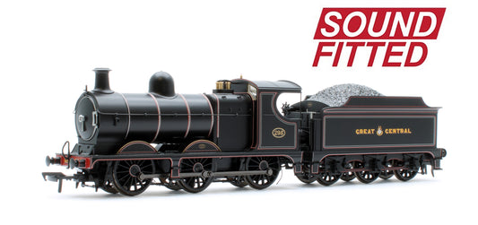31-322SF GCR 9J 295 GCR Lined Black Steam Locomotive - DCC Sound