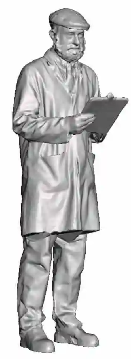 O Gauge - Trade & Services - Fitter with clipboard