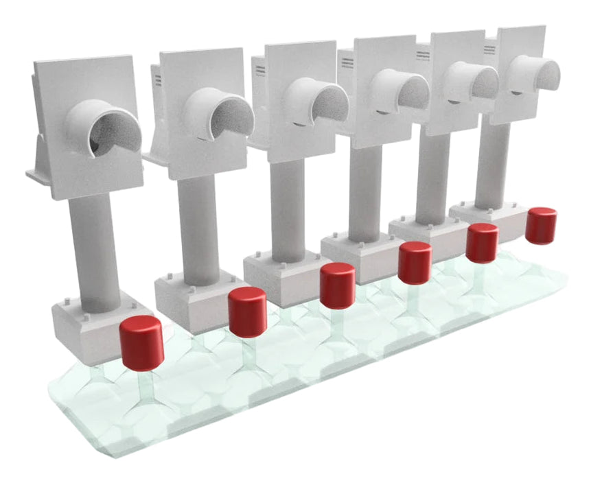 OO Gauge Depot Signals (Pack of 6) - Unpainted