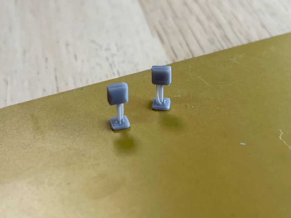 OO Gauge Thales Axel Counters (Pack of 10) - Unpainted