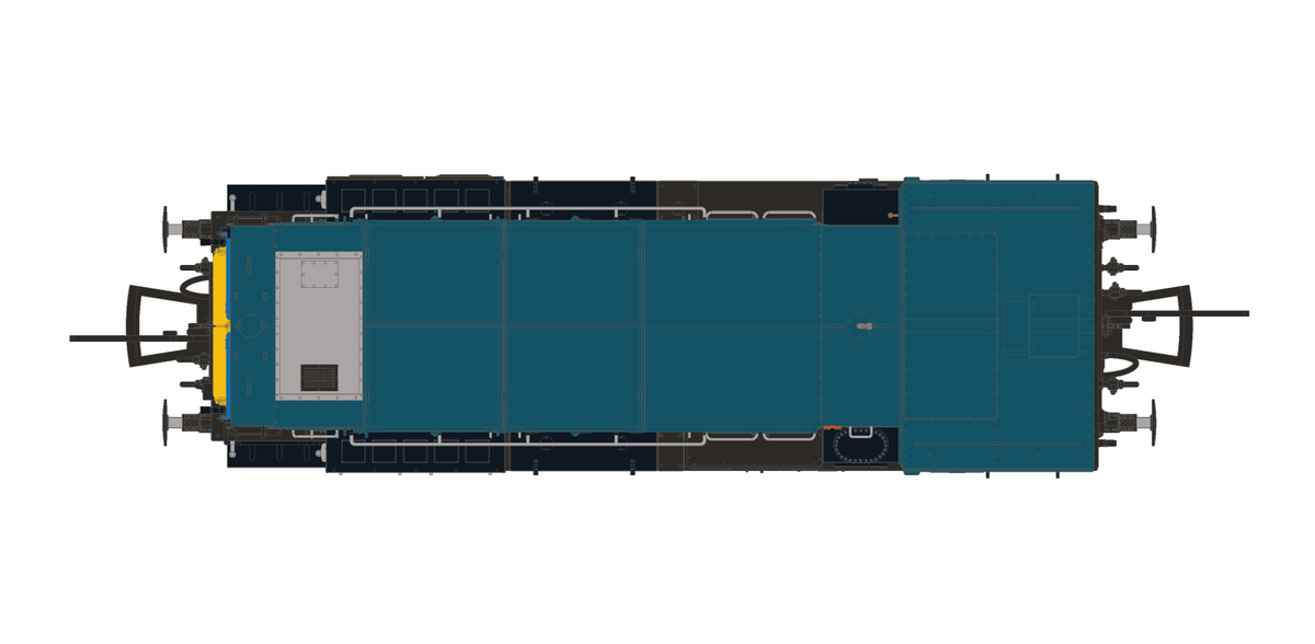 ACC3690-DCC Class 08 08879 "Sheffield Childrens Hospital" Tinsley Depot Blue - DCC Sound