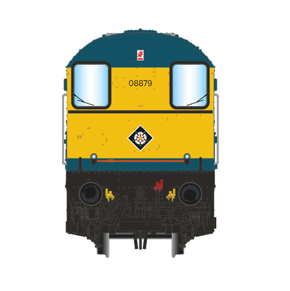 ACC3690-DCC Class 08 08879 "Sheffield Childrens Hospital" Tinsley Depot Blue - DCC Sound