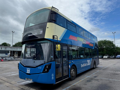MBC3001 Wrightbus Streetdeck First Bus South Yorkshire 'Sheffield's 20' SM65 GFY