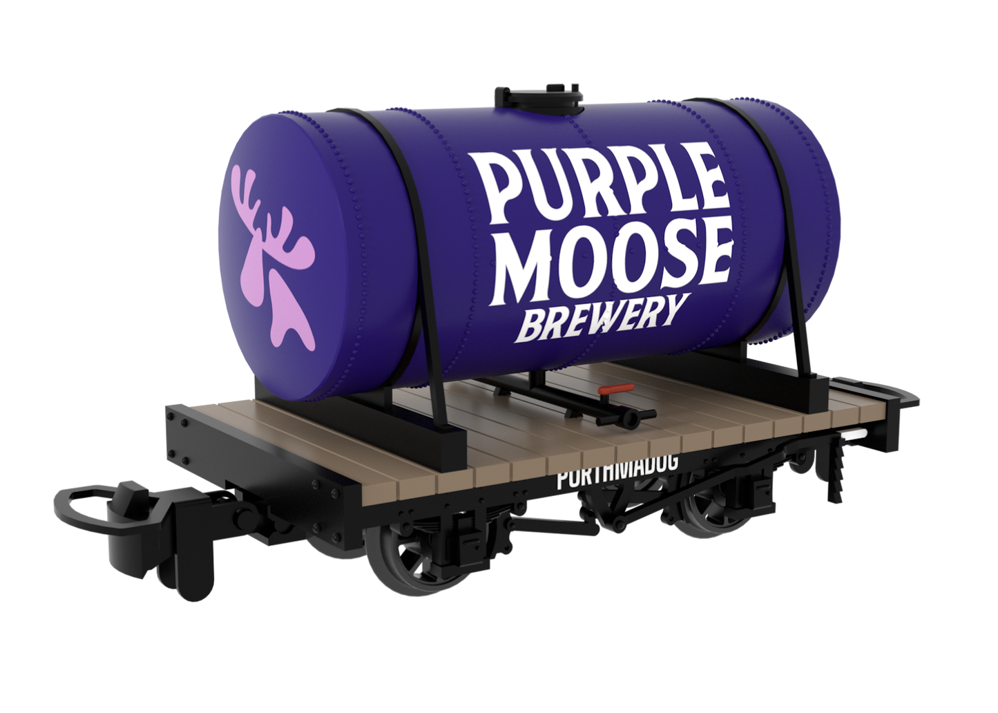 990112 009 Cylindrical Tank -  Purple Moose Brewery
