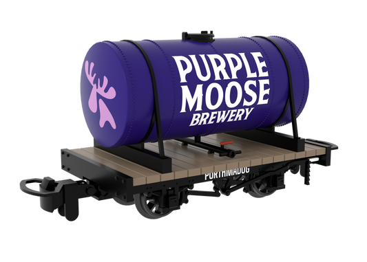 990112 009 Cylindrical Tank -  Purple Moose Brewery