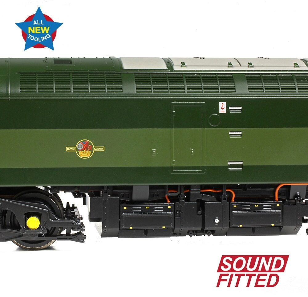 Class 47/0 D1940 BR Two-Tone Green (Small Yellow Panels) Diesel Locomotive - DCC Sound