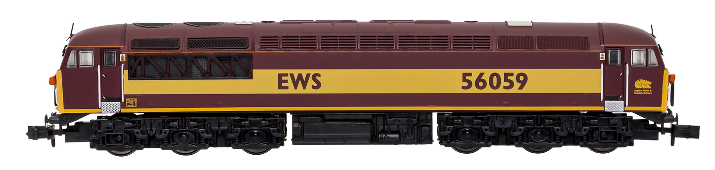 Class 56 56059 EWS (Doncaster Built) Diesel Locomotive - DCC Fitted