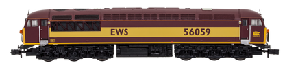 Class 56 56059 EWS (Doncaster Built) Diesel Locomotive