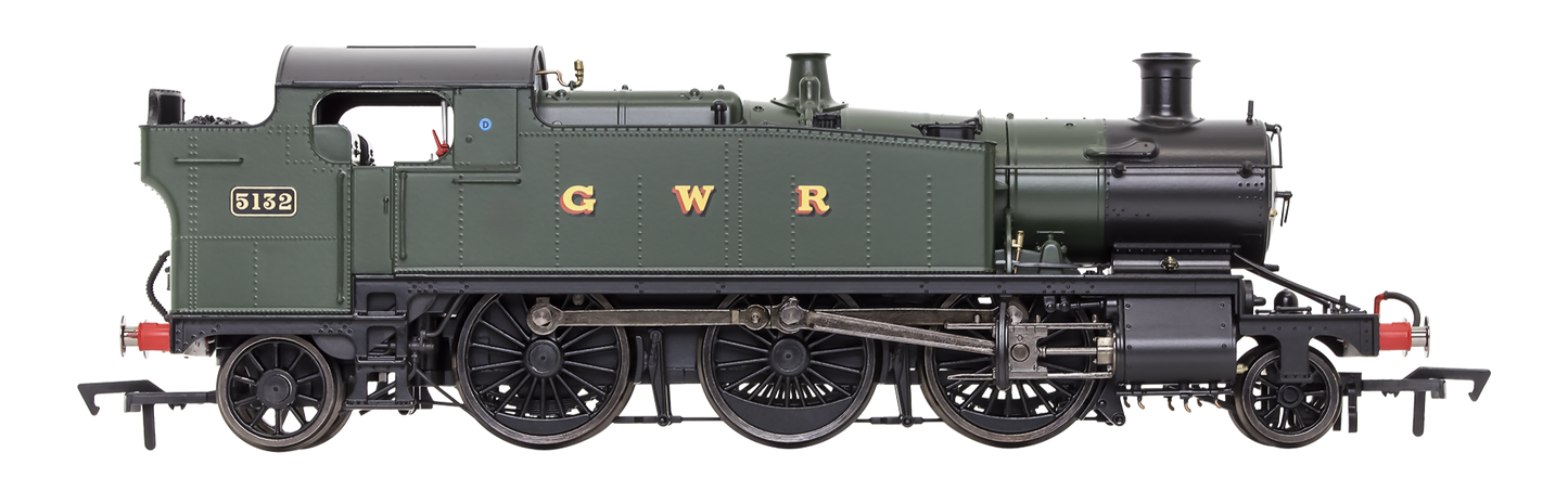 Large Prairie 5132 GWR Green GWR Steam Locomotive