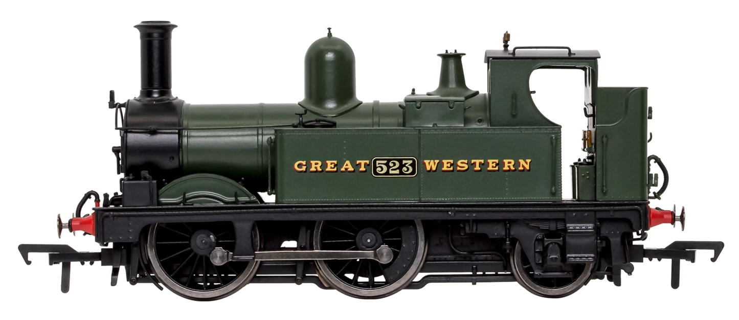 GWR 517 Class 0-4-2 523 G.W. Green 'Great Western' Steam Locomotive - DCC Sound