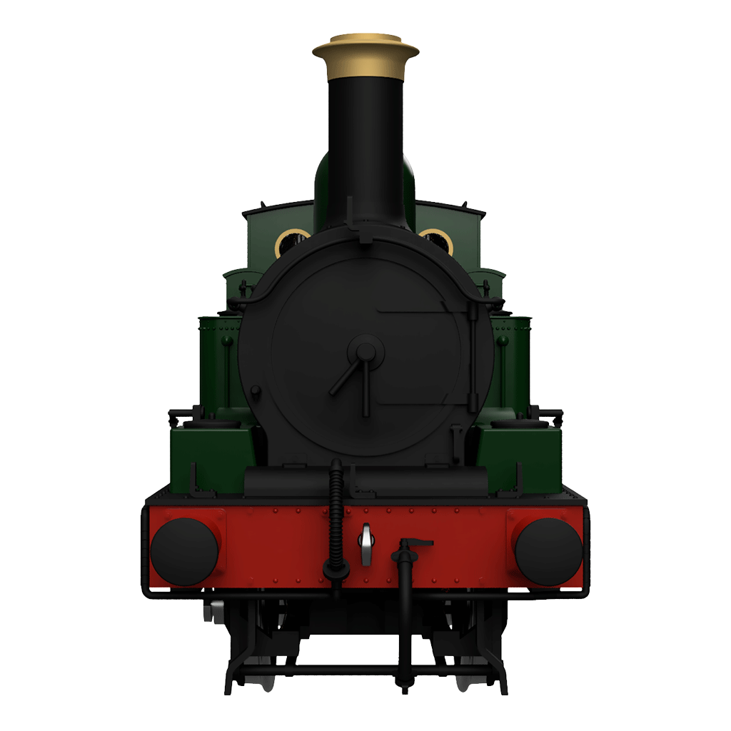 GWR 517 Class 0-4-2 524 Lined Chocolate Steam Locomotive - DCC Fitted