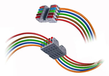 DCW-iLP5.6 Solder-Free 5-Pole 2-piece PLUGGABLE i-Link Connectors (6 pairs)