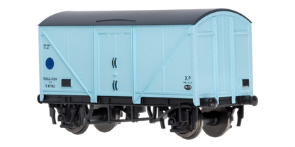 2F-019-011 Blue Spot Fish Van Light Blue E87785