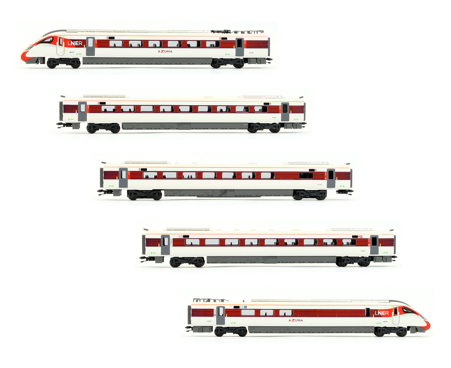 Pre-Owned Hitachi Class 800/2 LNER 'Azuma' 5 Car Set