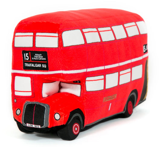 Vintage London Bus Soft Toy