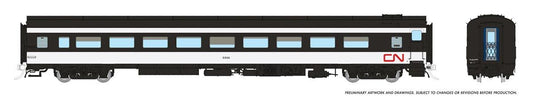 HO Lightweight Coach: CN - Wet Noodle Scheme: #5619