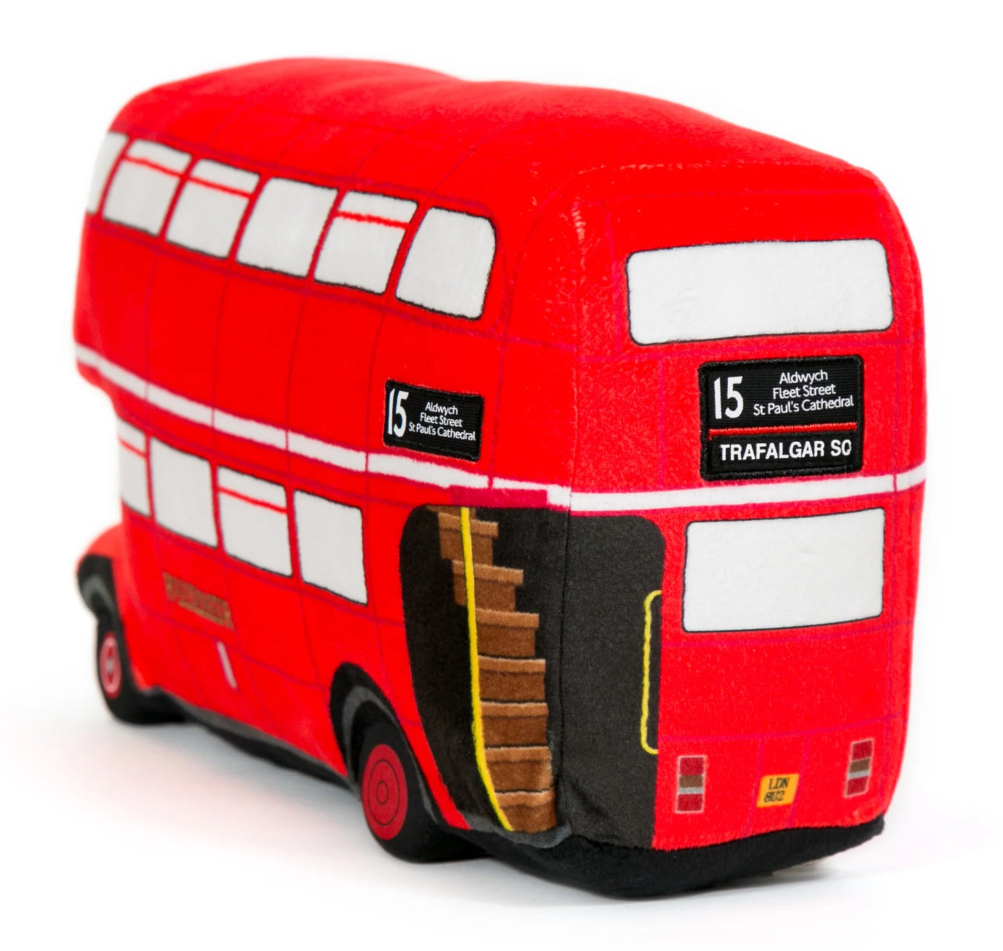 Vintage London Bus Soft Toy