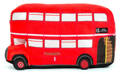 Vintage London Bus Soft Toy