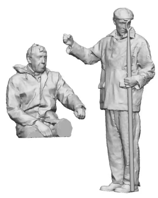 N Gauge Loco Specific Crew - Class 02 BR Crew