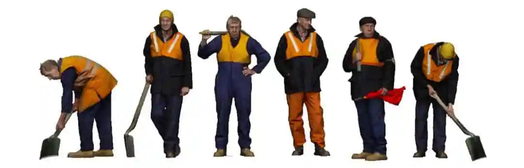 O Gauge Railway & Lineside - 1970s/80s PW Gangers