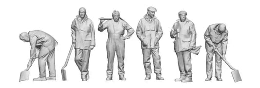 N Gauge Railway & Lineside - 1970s/80s PW Gangers