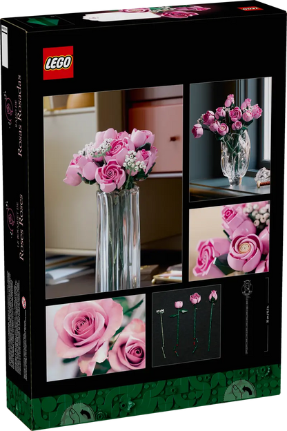 Lego Botanicals Bouquet of Pink Roses - 10374