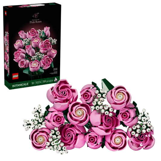 Lego Botanicals Bouquet of Pink Roses - 10374