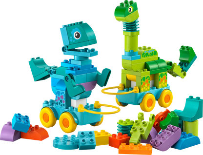 10451 Lego Duplo 3in1 Dinosaurs on Wheels - 10451