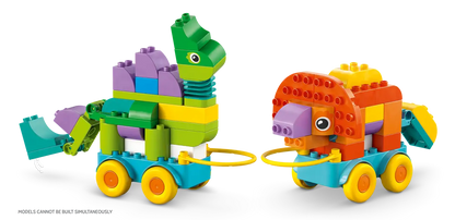 10451 Lego Duplo 3in1 Dinosaurs on Wheels - 10451