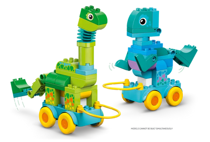 10451 Lego Duplo 3in1 Dinosaurs on Wheels - 10451