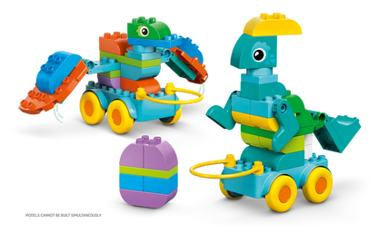 10451 Lego Duplo 3in1 Dinosaurs on Wheels - 10451