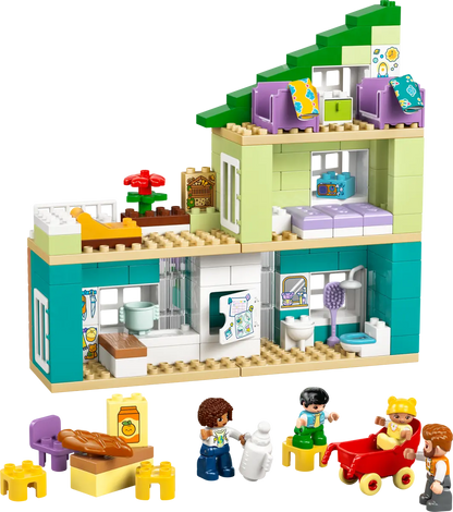10470 Lego Duplo 3 in 1 Modern Family House with Figures - 10470