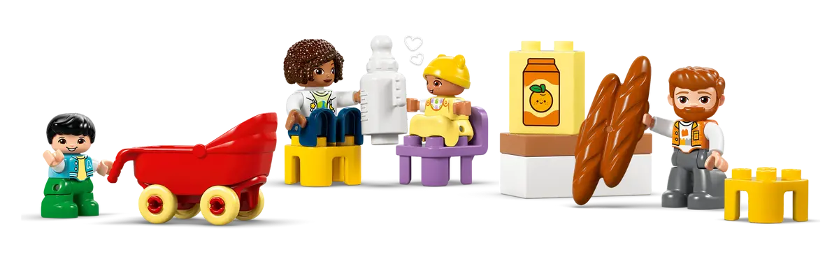 10470 Lego Duplo 3 in 1 Modern Family House with Figures - 10470
