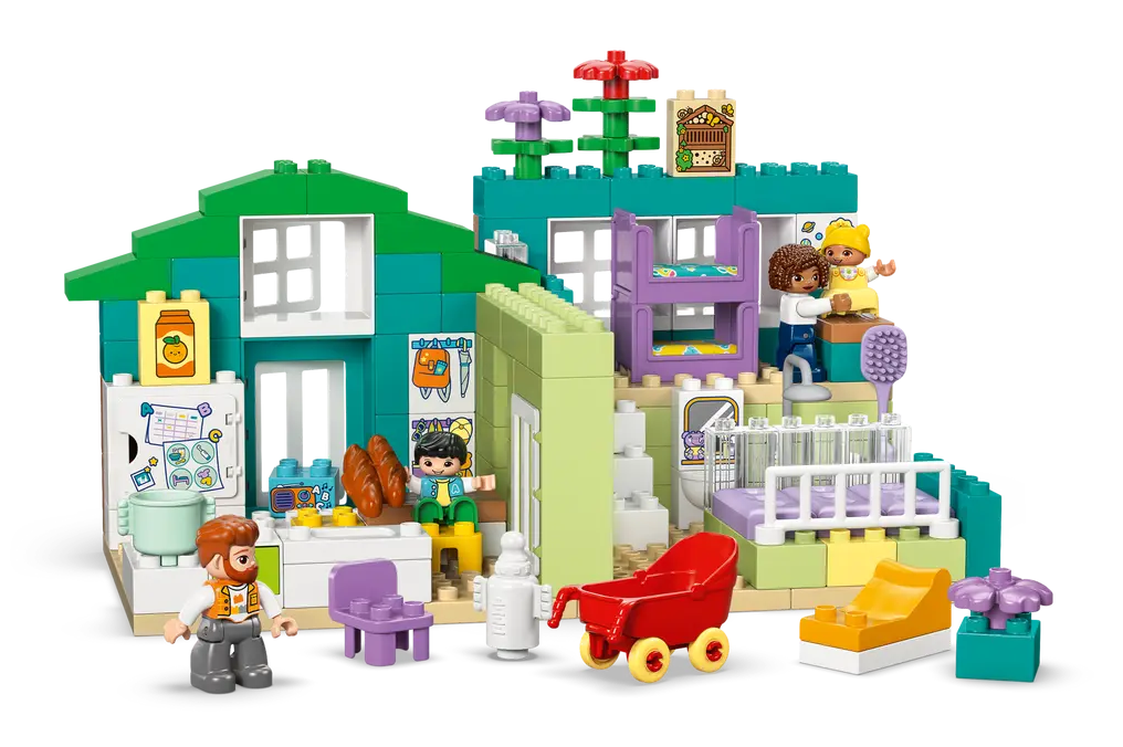 10470 Lego Duplo 3 in 1 Modern Family House with Figures - 10470
