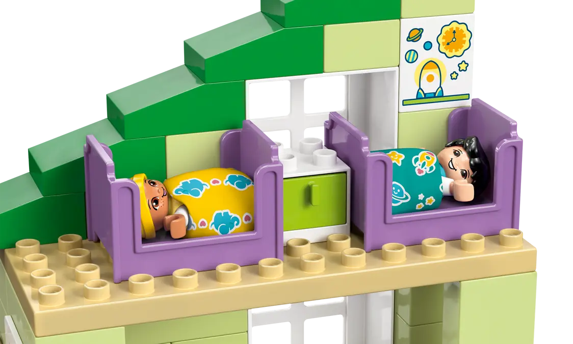 10470 Lego Duplo 3 in 1 Modern Family House with Figures - 10470