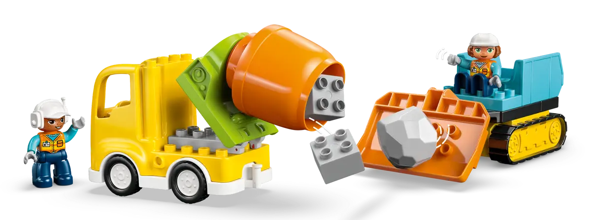 10476 Lego Duplo 3 in 1 Construction Site and Vehicles - 10476