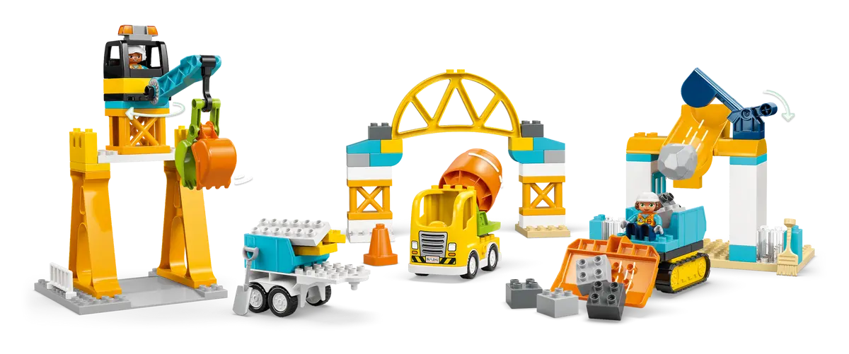 10476 Lego Duplo 3 in 1 Construction Site and Vehicles - 10476