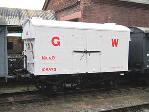 GWR ‘Mica B’ Refrigerated Meat Van - Didcot Preserved Wagons - Pack of 3