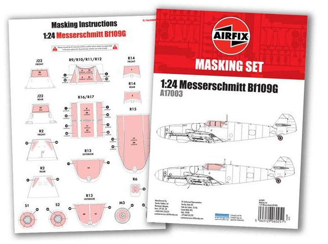 Masking Set - Messerschmitt Bf109G (A17003)