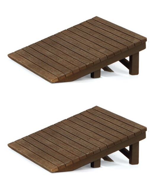 Wooden platform Ramps (x2)