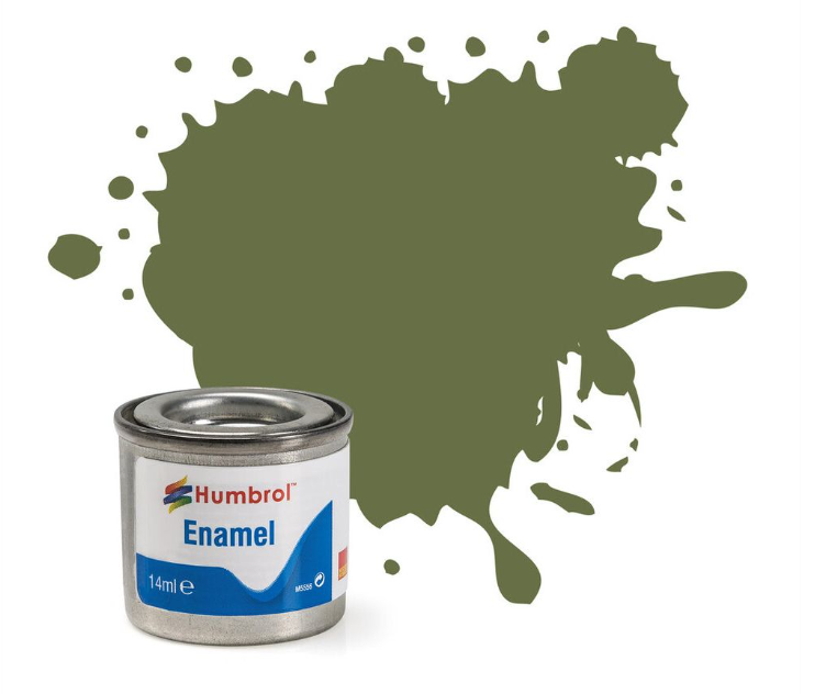 No 80 Grass Green Matt Enamel Paint (14ml)