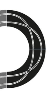 Scalextric R1 Curve Scalextric C8193 Racing Curves Track Accessory Pack – Rails