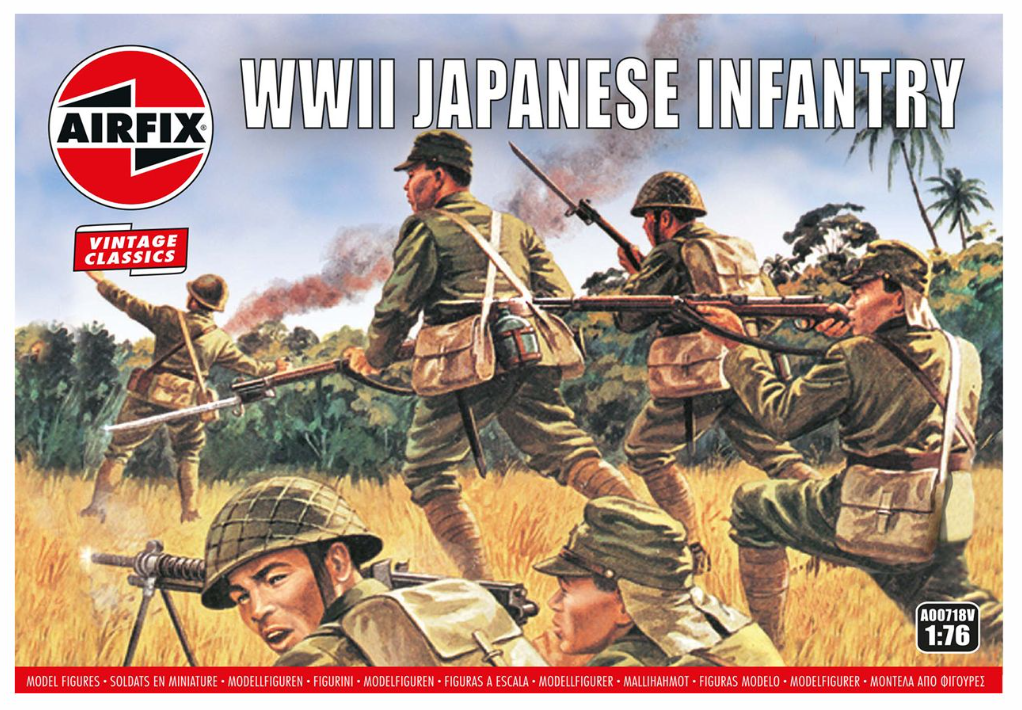 WWII Japanese Infantry Model Kit