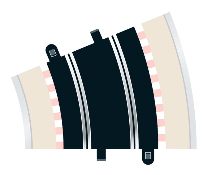 Radius 3 Curve 22.5° x 2 Rails of Sheffield